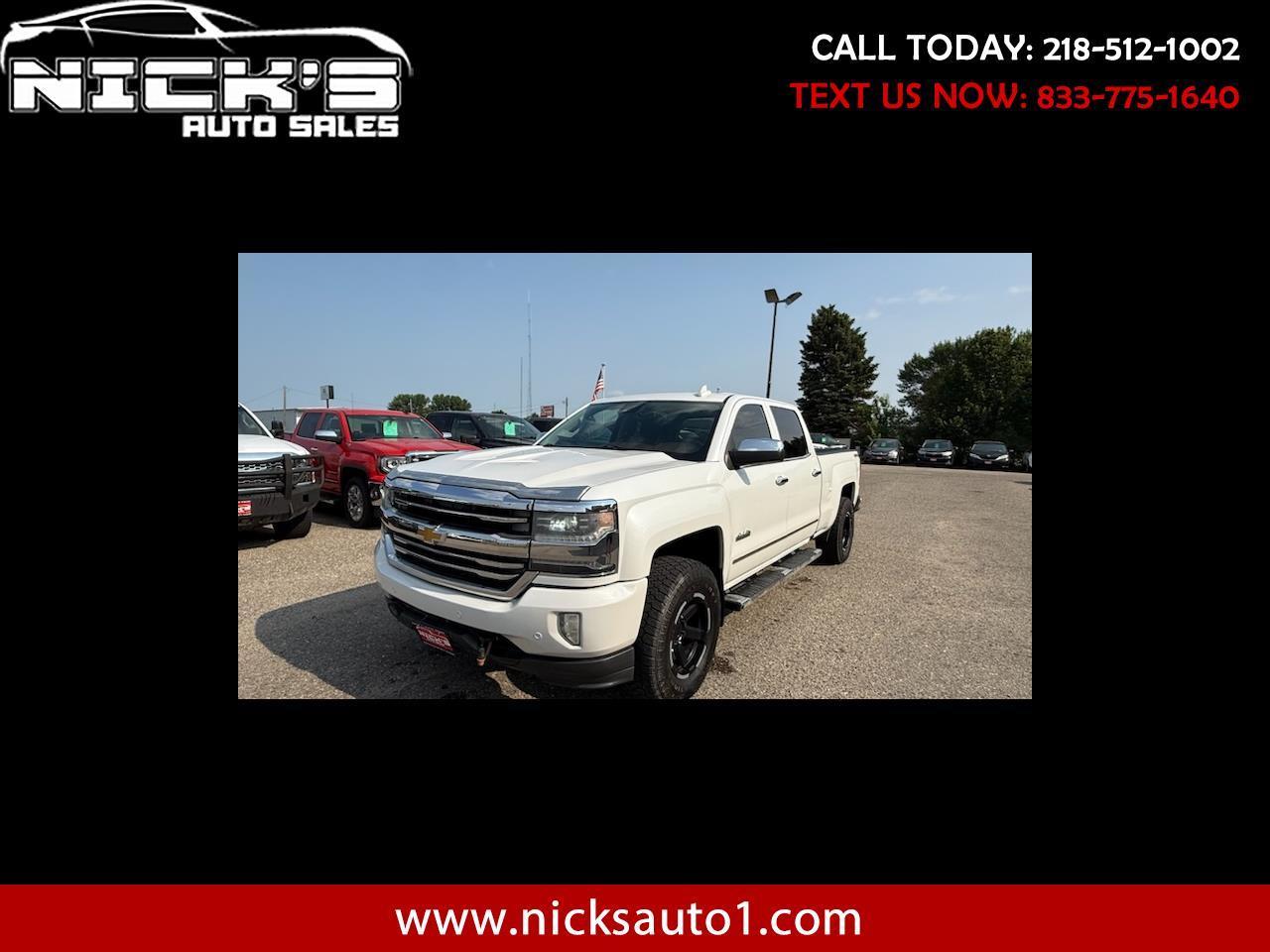 2016 Chevrolet Silverado 1500 High Country Crew Cab Short Box 4WD