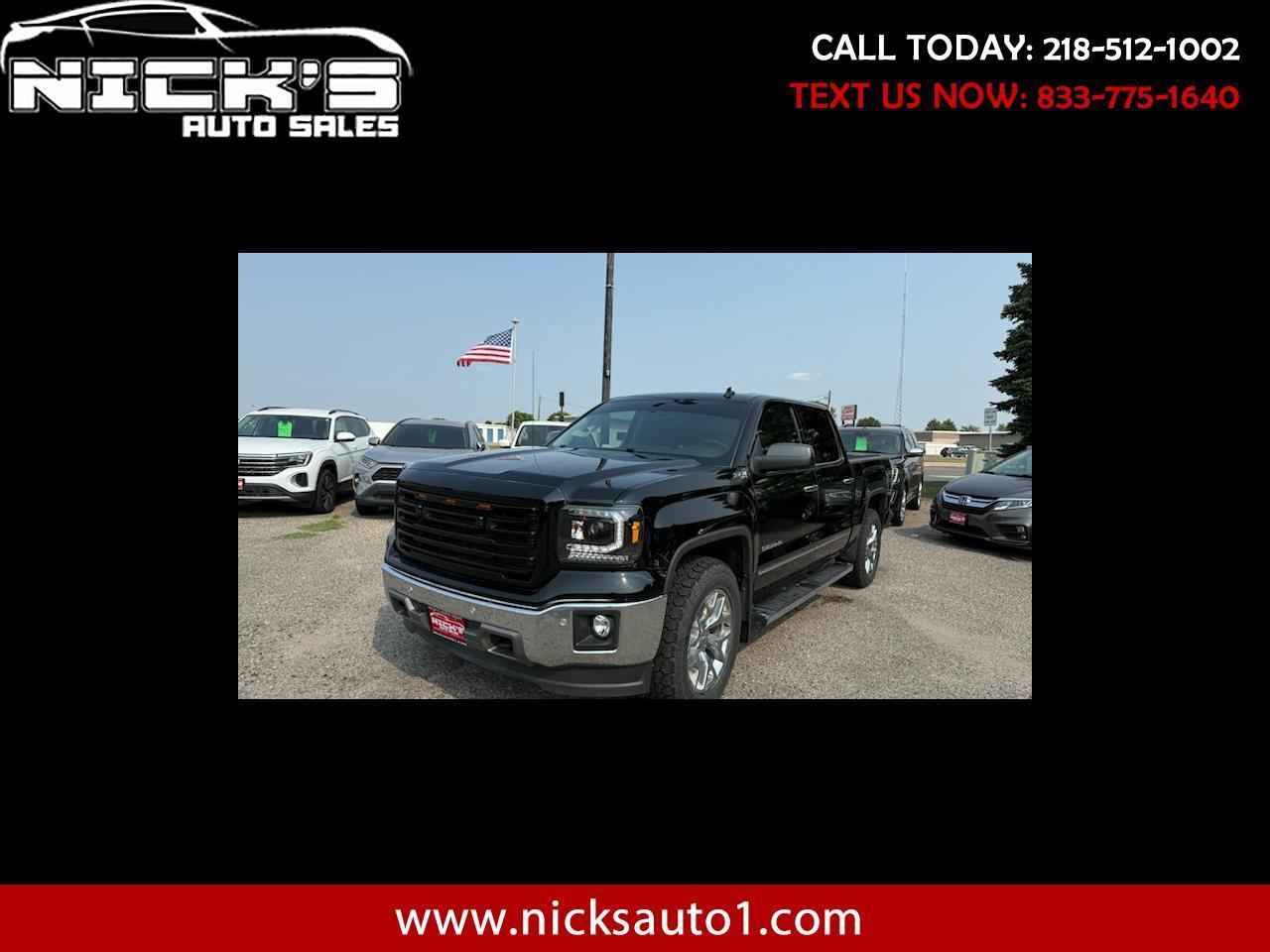 2014 GMC Sierra 1500 SLT Crew Cab 4WD