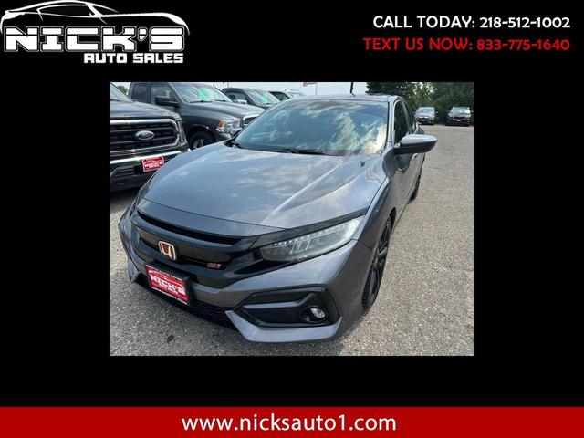 Gray 2020 Honda Civic Sedan Front-Wheel Drive 6-Speed Manual