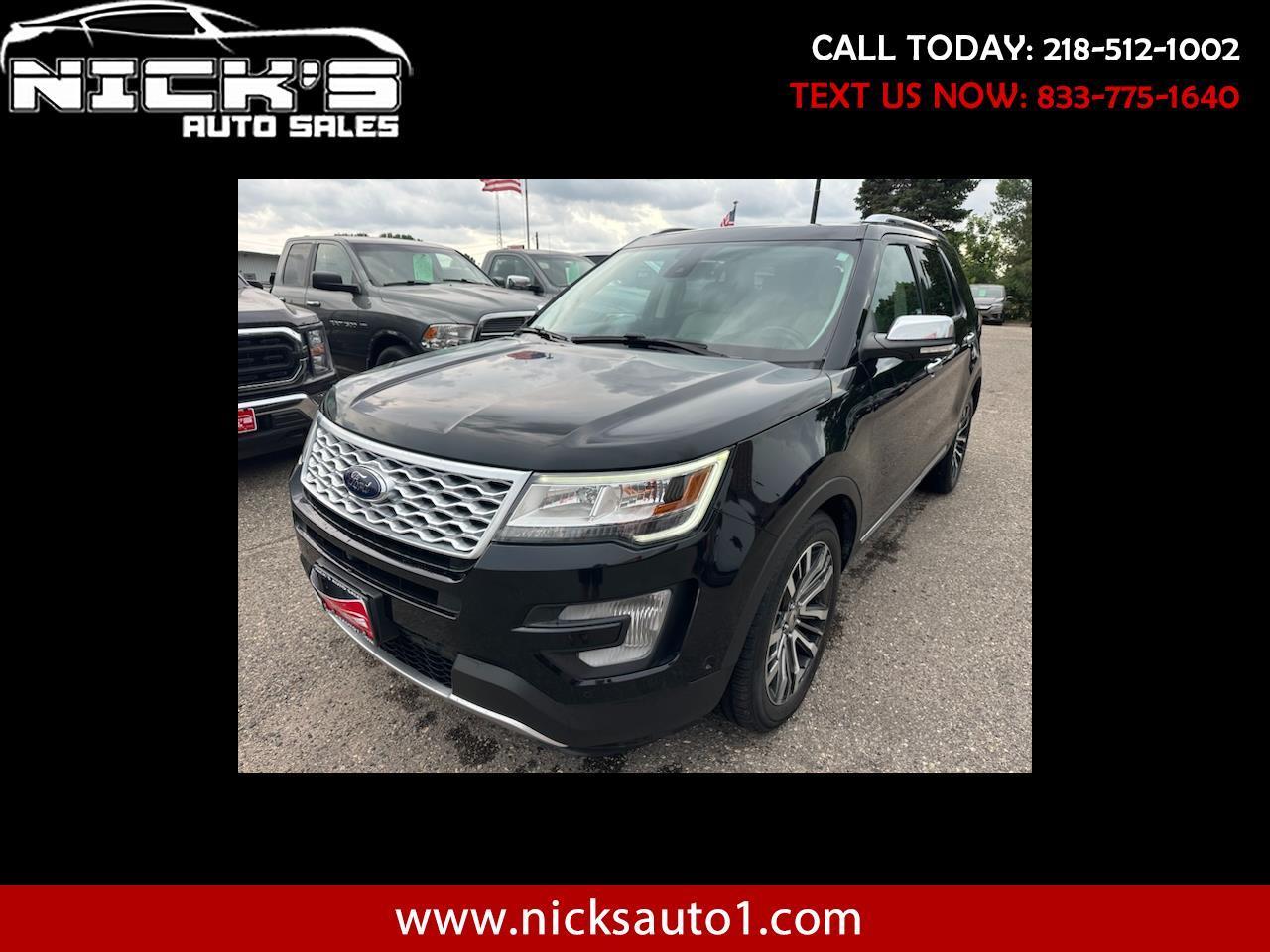 Ford Explorer Platinum AWD 2017