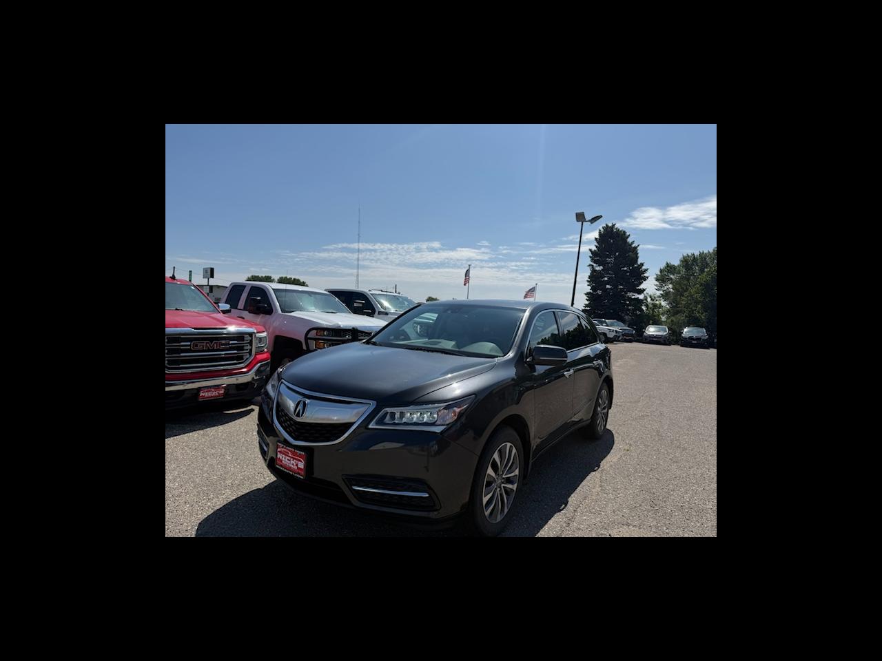 Acura MDX SH-AWD 6-Spd AT w/Tech Package 2014