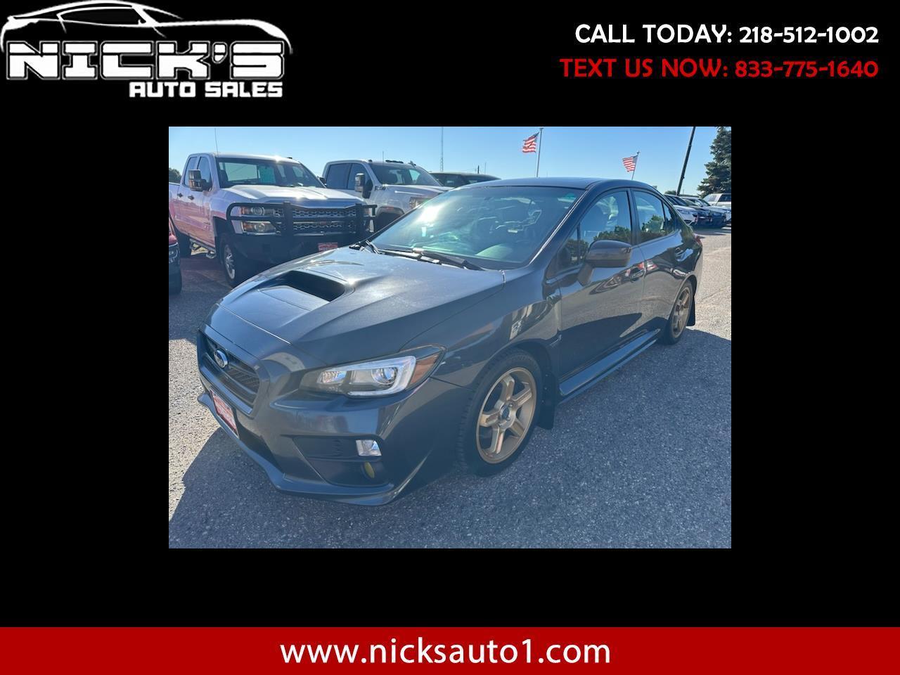 2016 Subaru WRX Limited 6M