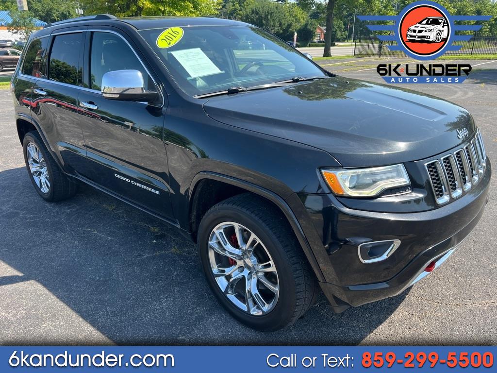 Jeep Grand Cherokee Overland 4WD 2016