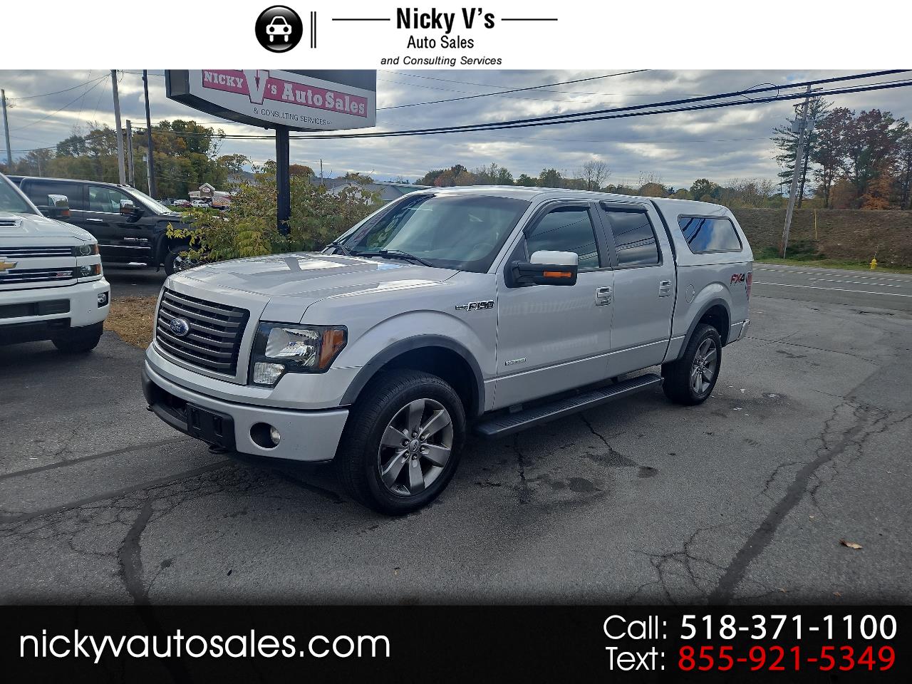 2012 Ford F-150 4WD SuperCrew 145" Platinum