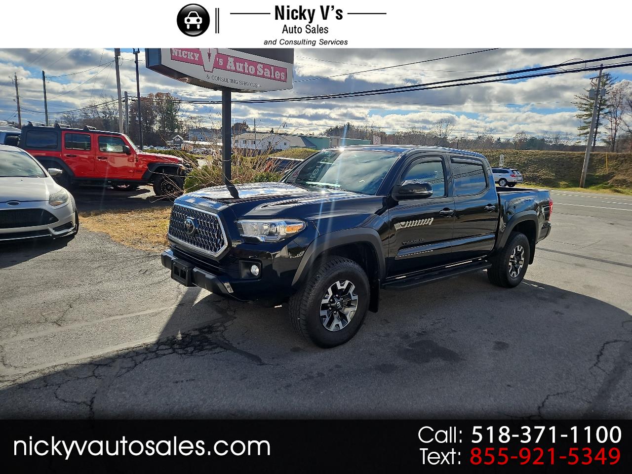 2018 Toyota Tacoma TRD Off Road Double Cab 5' Bed V6 4x4 MT (Natl)