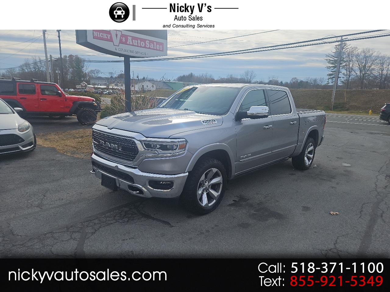 2021 RAM 1500 Limited 4x4 Crew Cab 5'7" Box