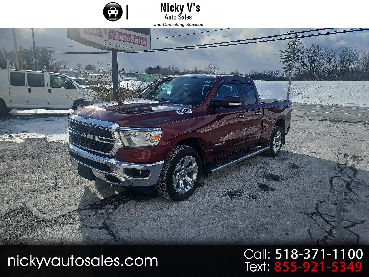 2019 RAM 1500 Big Horn/Lone Star 4x4 Quad Cab 6'4" Box