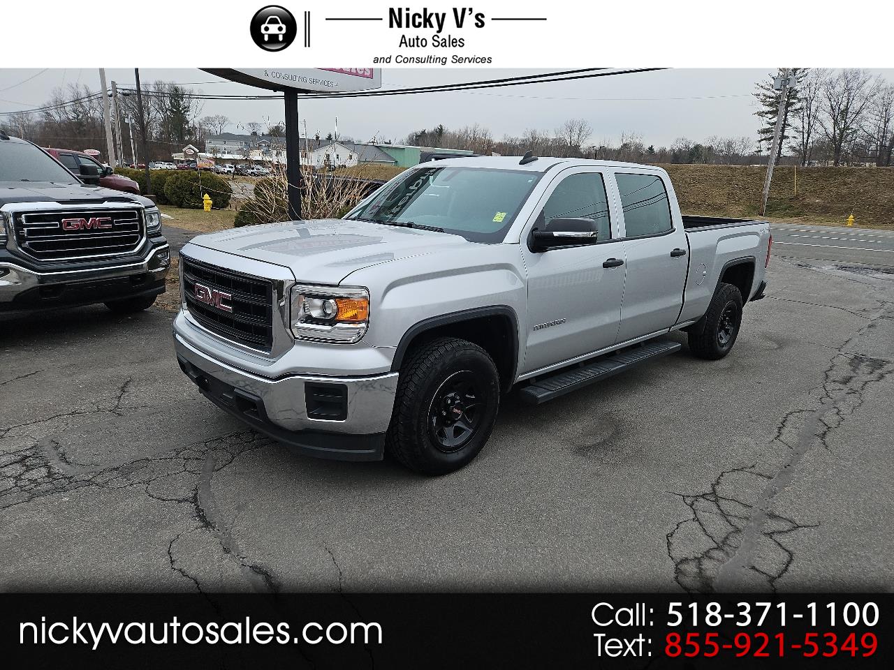 GMC Sierra 1500 4WD Crew Cab 143.5" 2015