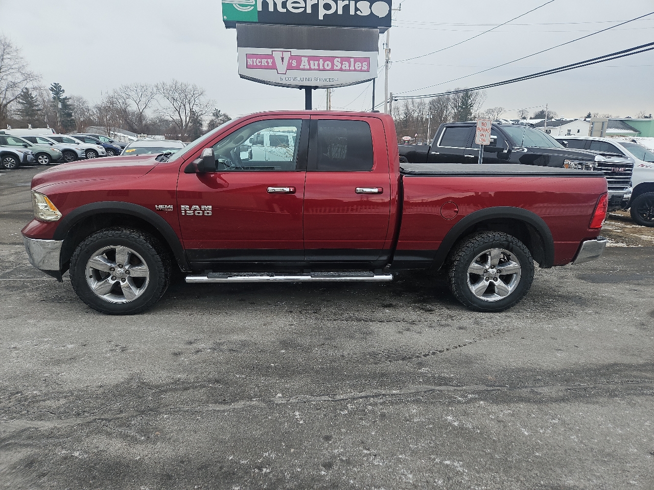RAM 1500 4WD Quad Cab 140.5" Big Horn 2013
