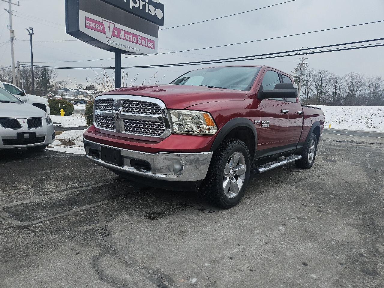 RAM 1500 4WD Quad Cab 140.5" Big Horn 2013