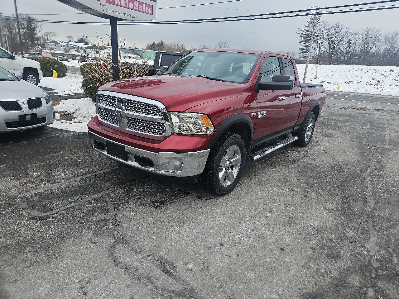 RAM 1500 4WD Quad Cab 140.5" Big Horn 2013