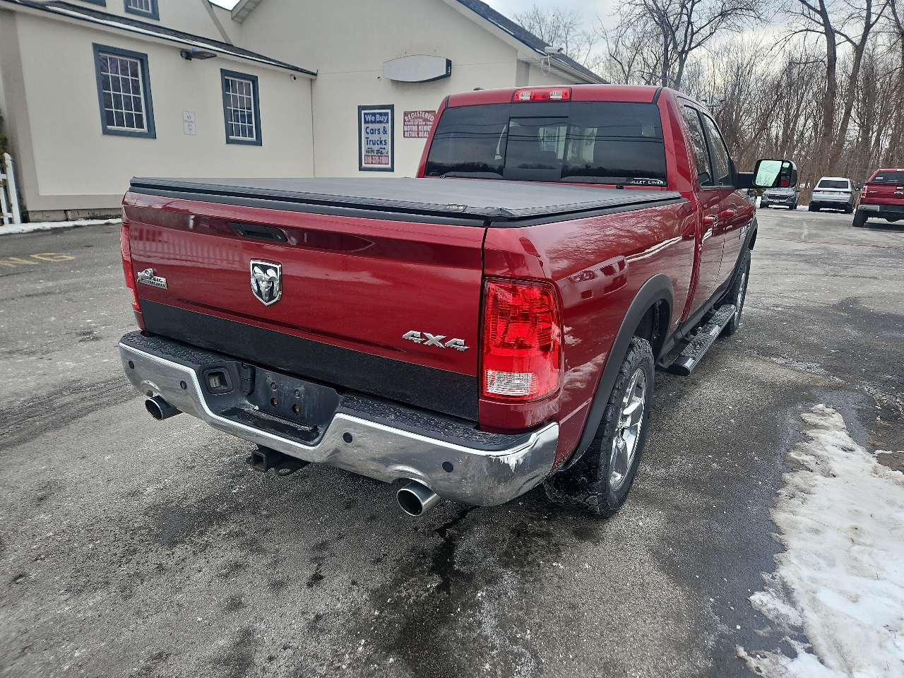 RAM 1500 4WD Quad Cab 140.5" Big Horn 2013