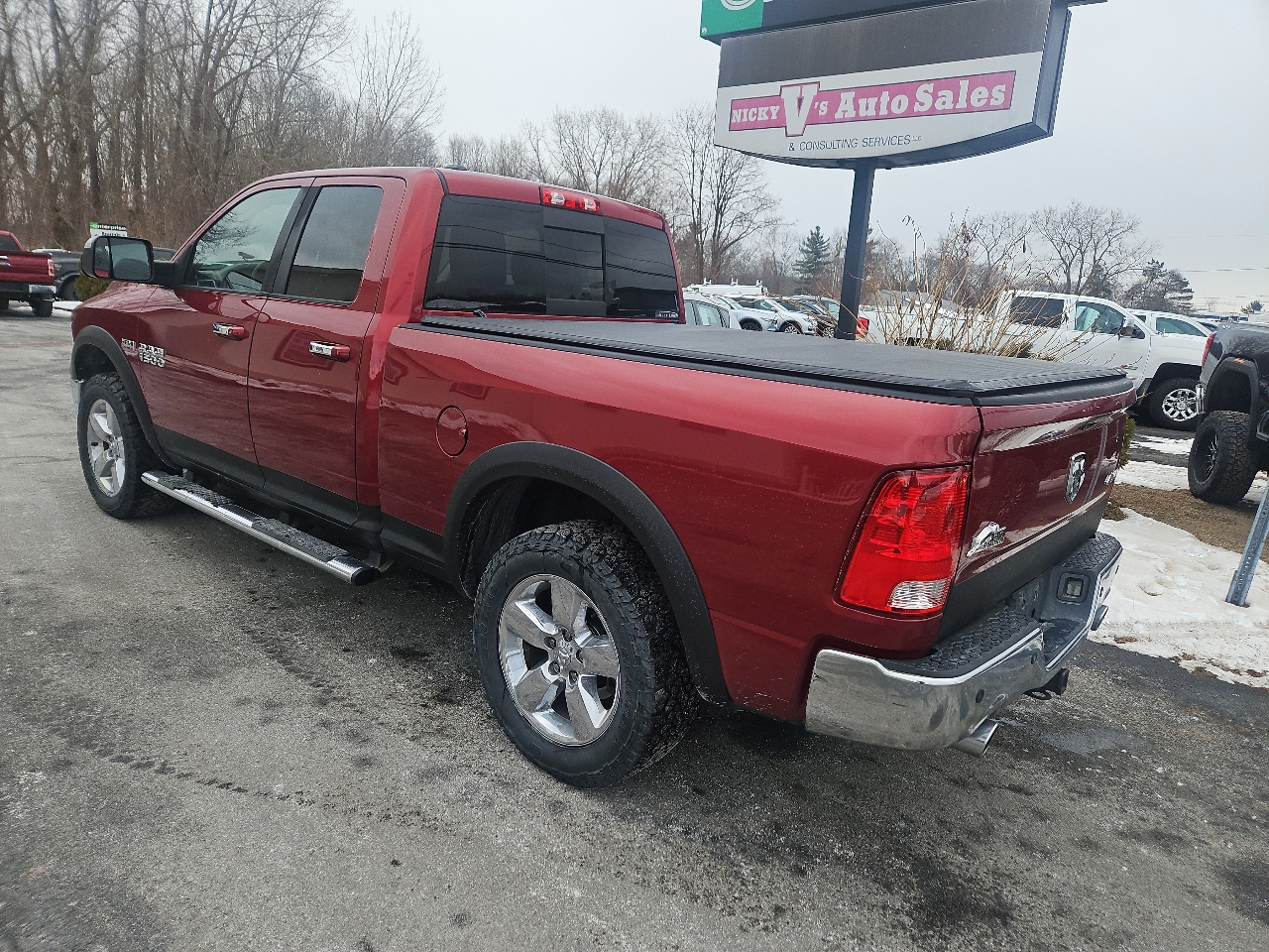 RAM 1500 4WD Quad Cab 140.5" Big Horn 2013
