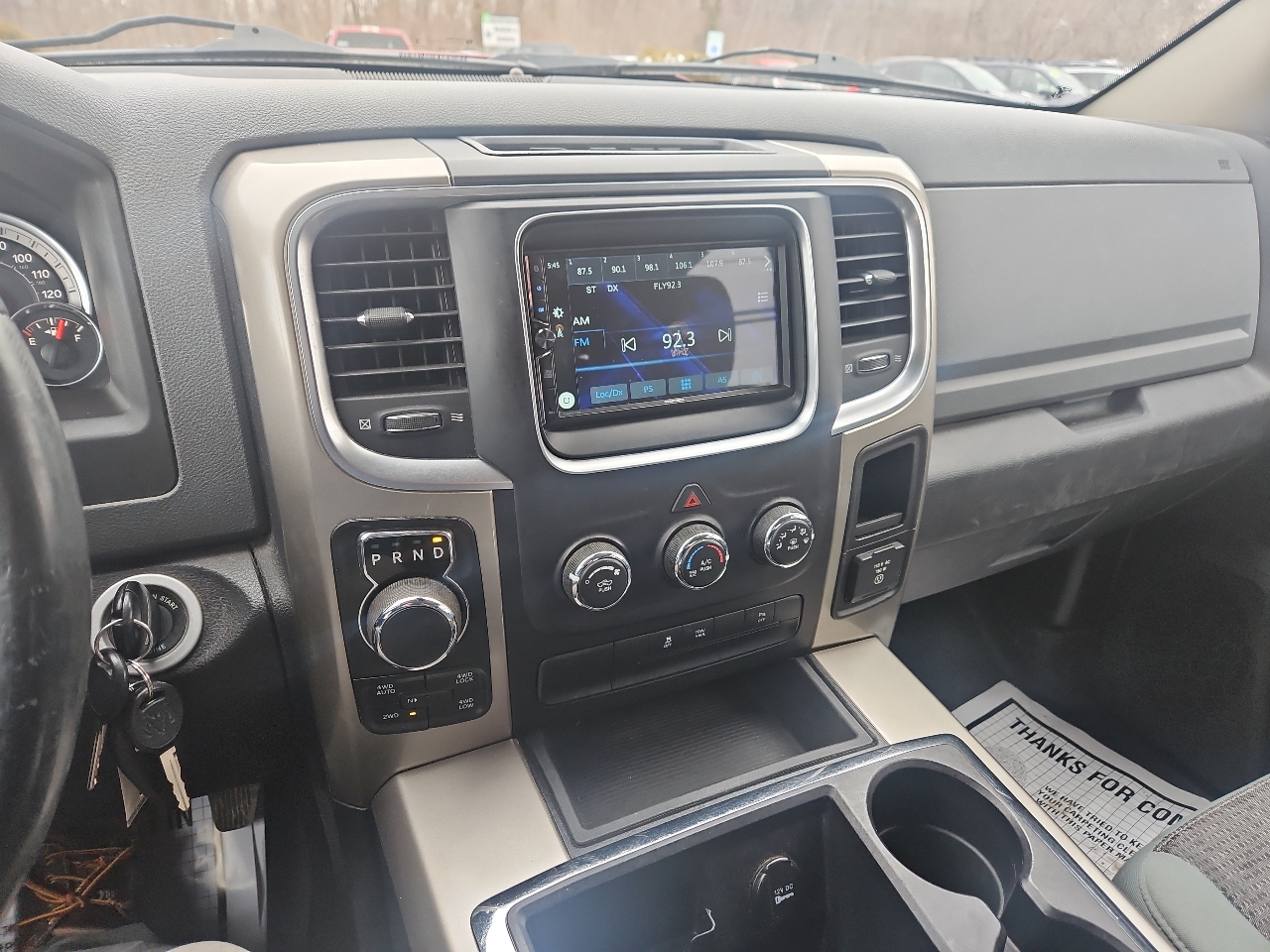 RAM 1500 4WD Quad Cab 140.5" Big Horn 2013