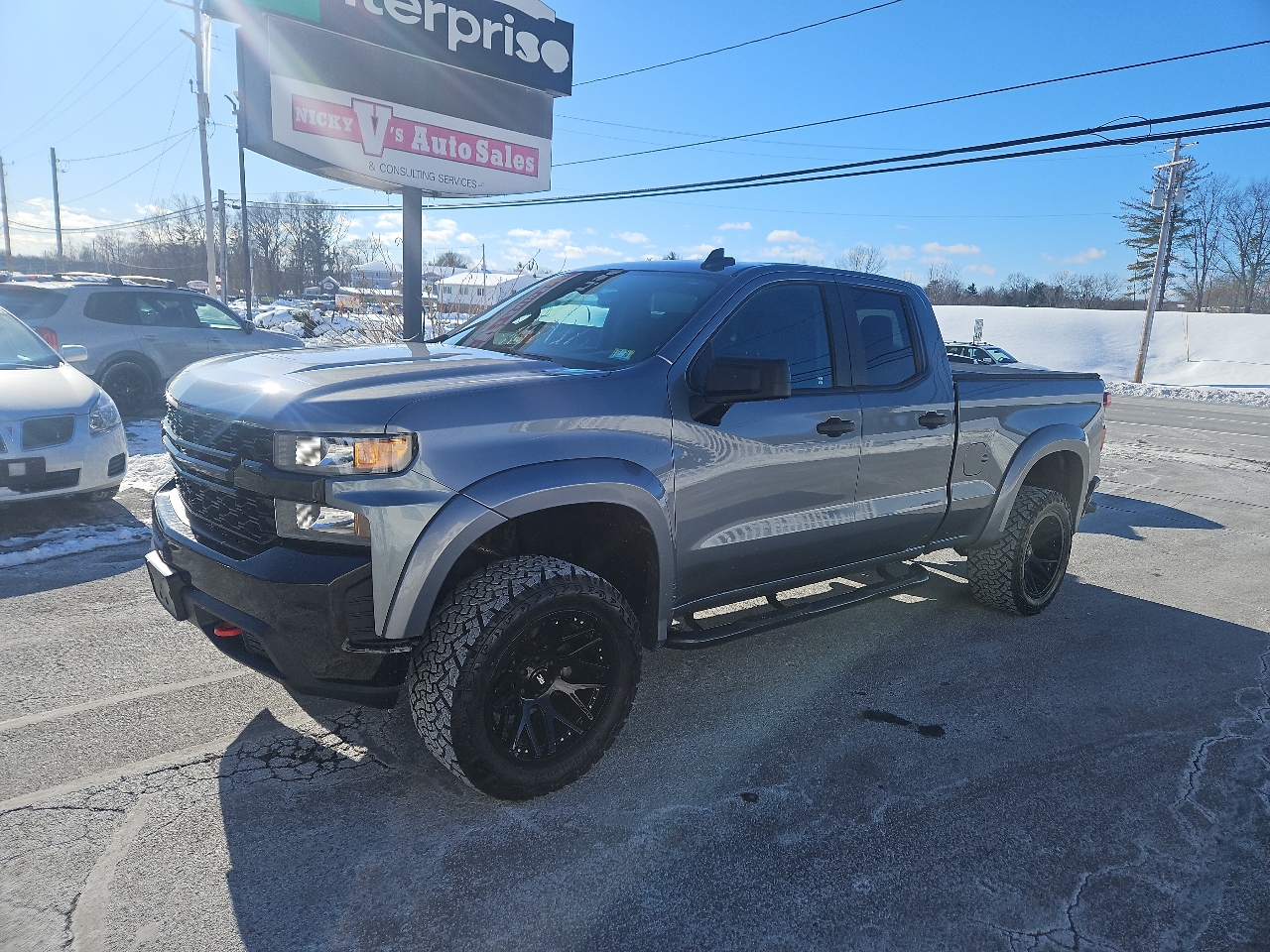 Chevrolet Silverado 1500 4WD Double Cab 147" Custom Trail Boss 2020
