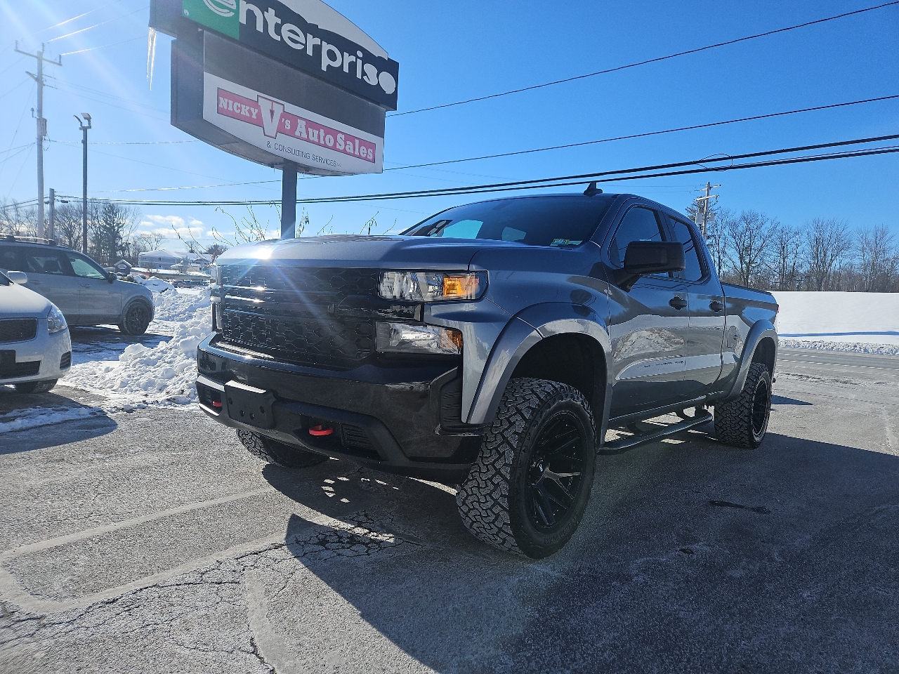 Chevrolet Silverado 1500 4WD Double Cab 147" Custom Trail Boss 2020