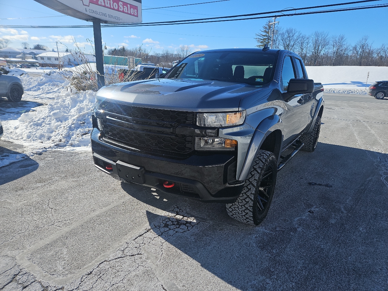 Chevrolet Silverado 1500 4WD Double Cab 147" Custom Trail Boss 2020