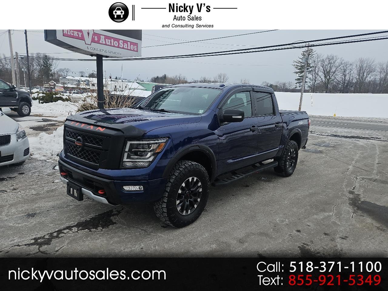 2021 Nissan Titan 4x4 Crew Cab PRO-4X