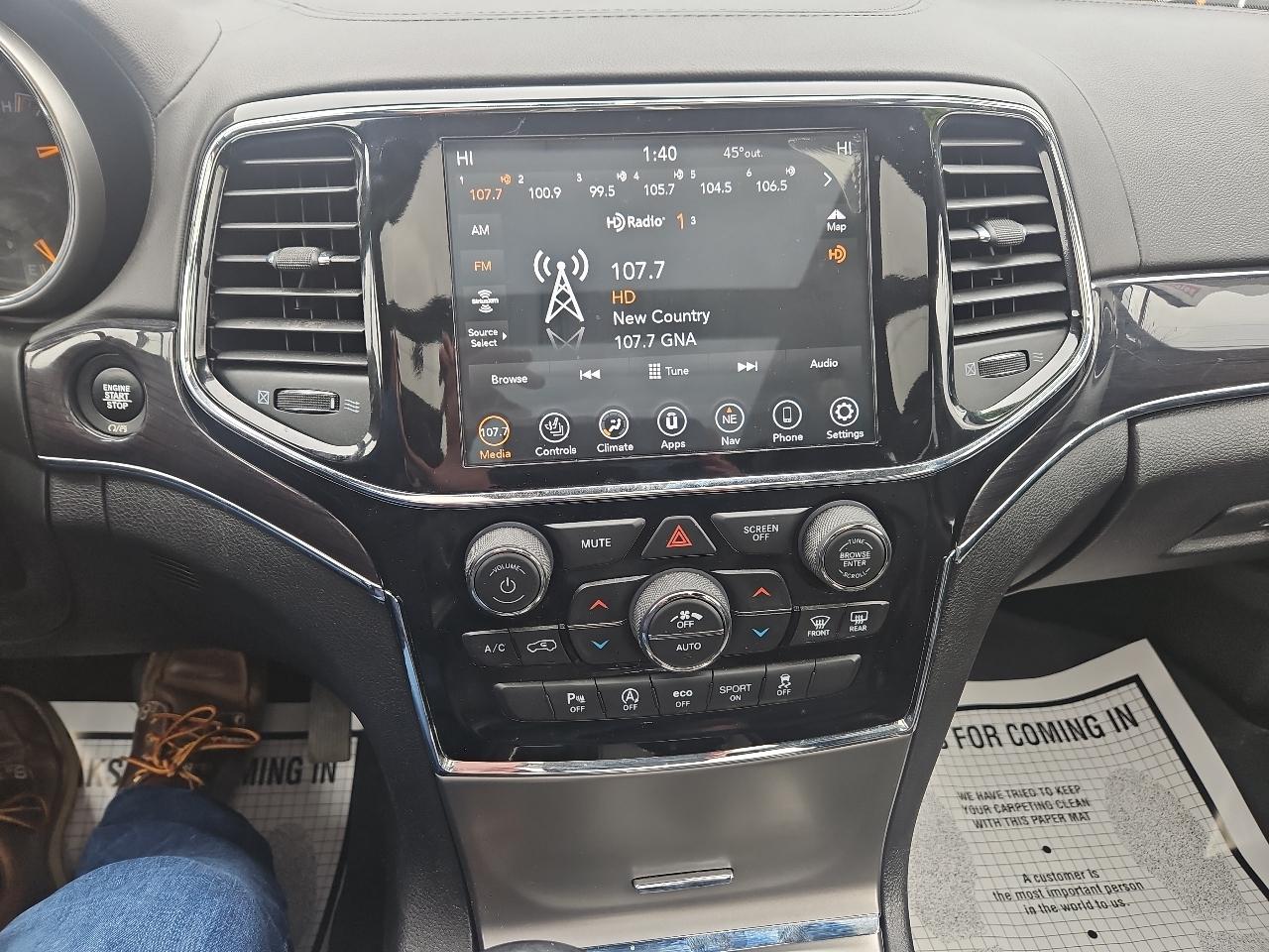 Jeep Grand Cherokee Overland 4x4 2020