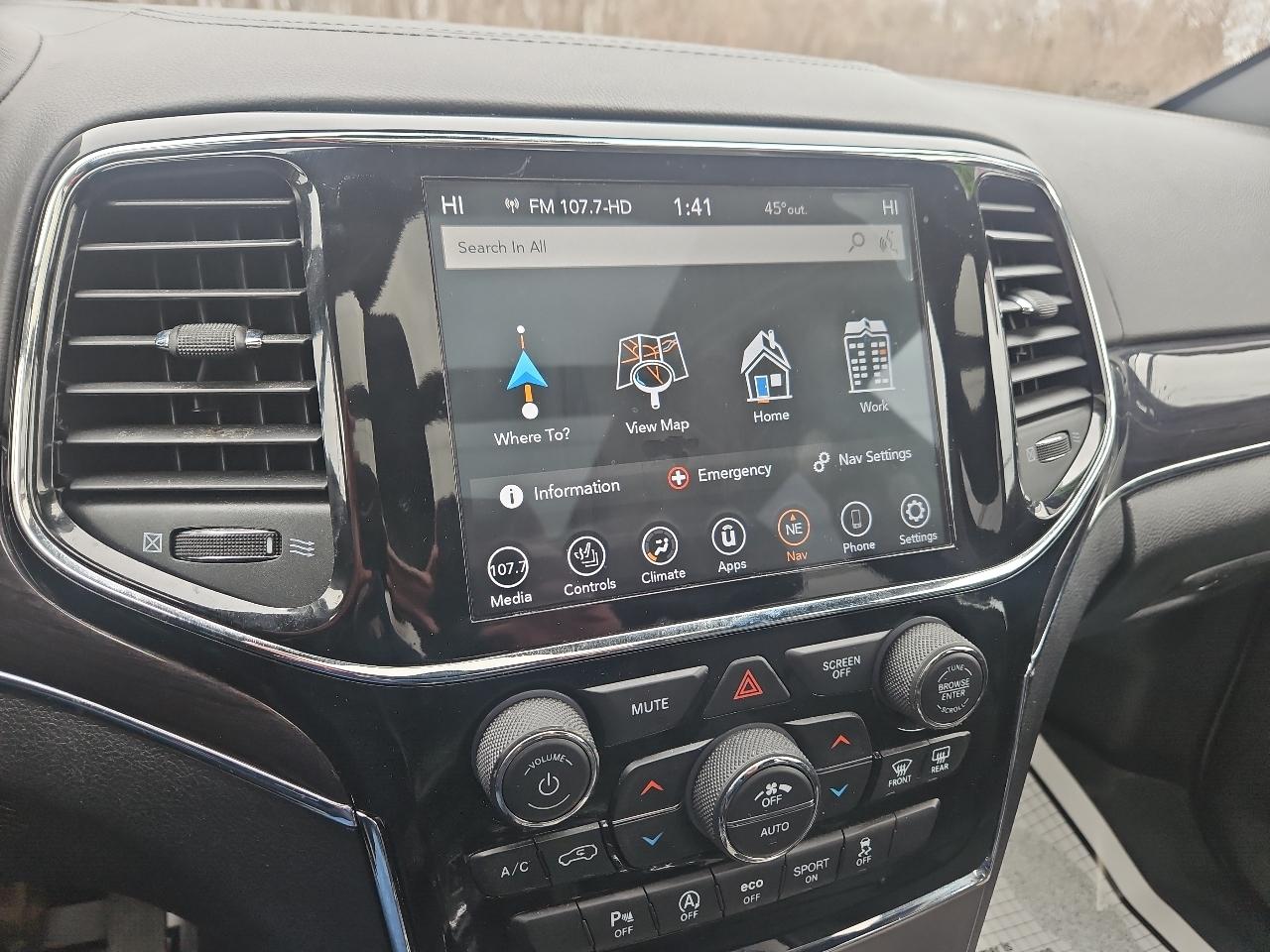 Jeep Grand Cherokee Overland 4x4 2020