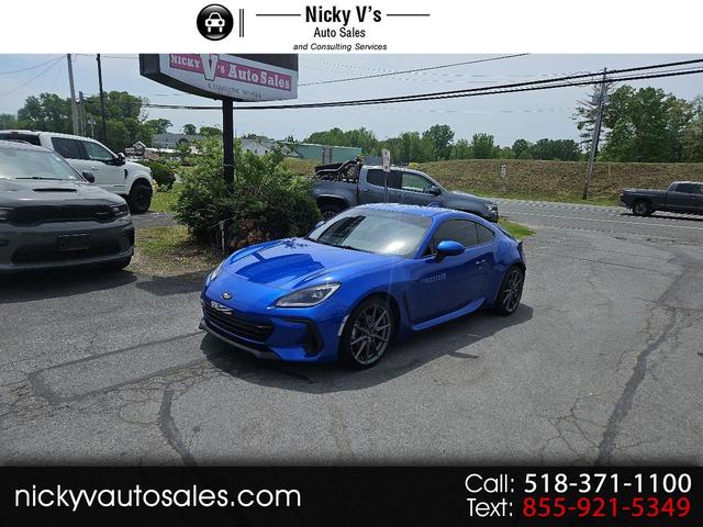 Blue 2022 Subaru BRZ Limited RWD Coupe Rear-Wheel Drive 6-Speed Manual