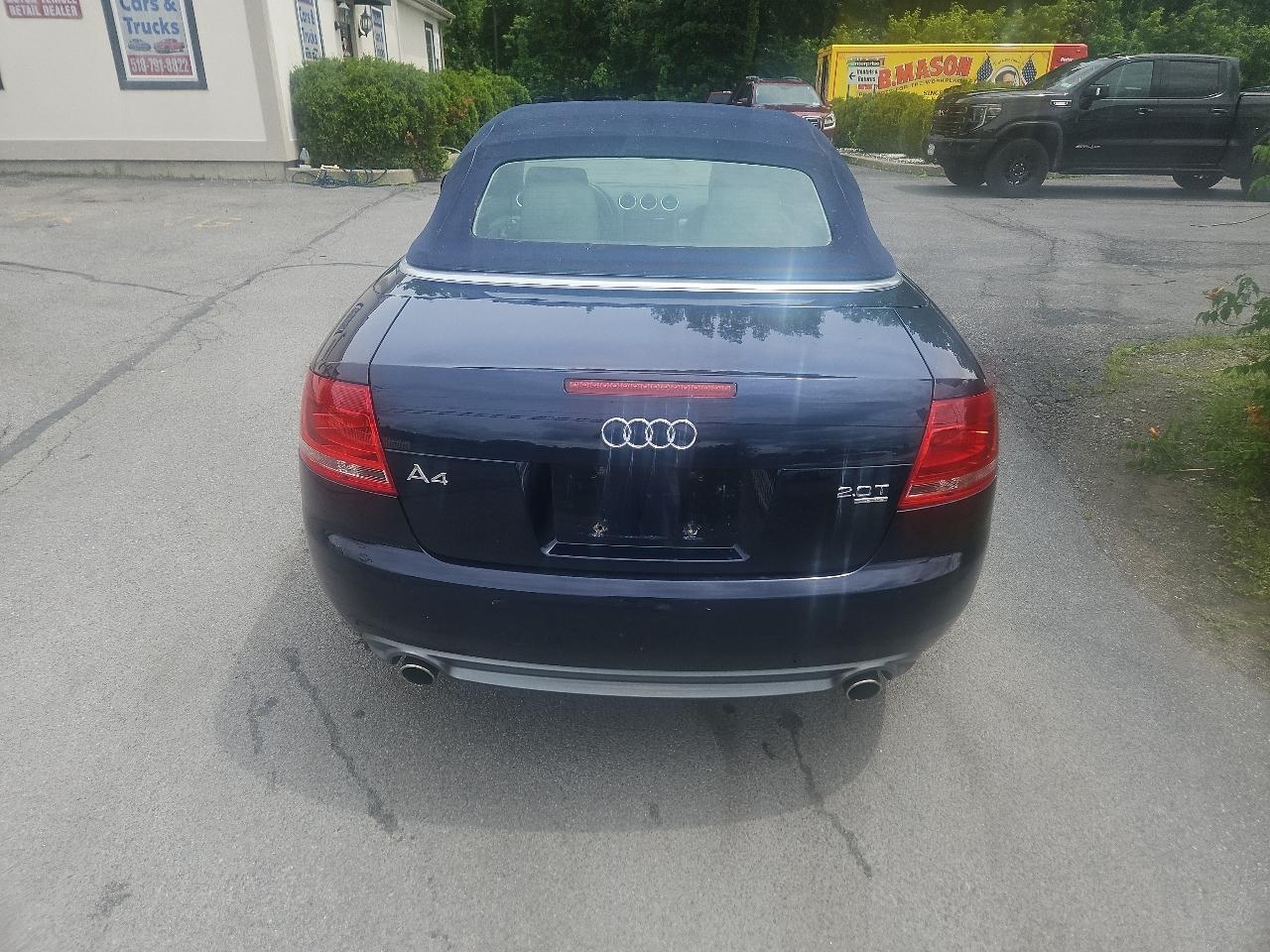 Audi A4 2dr Cabriolet Auto 2.0T quattro *Ltd Avail* 2009