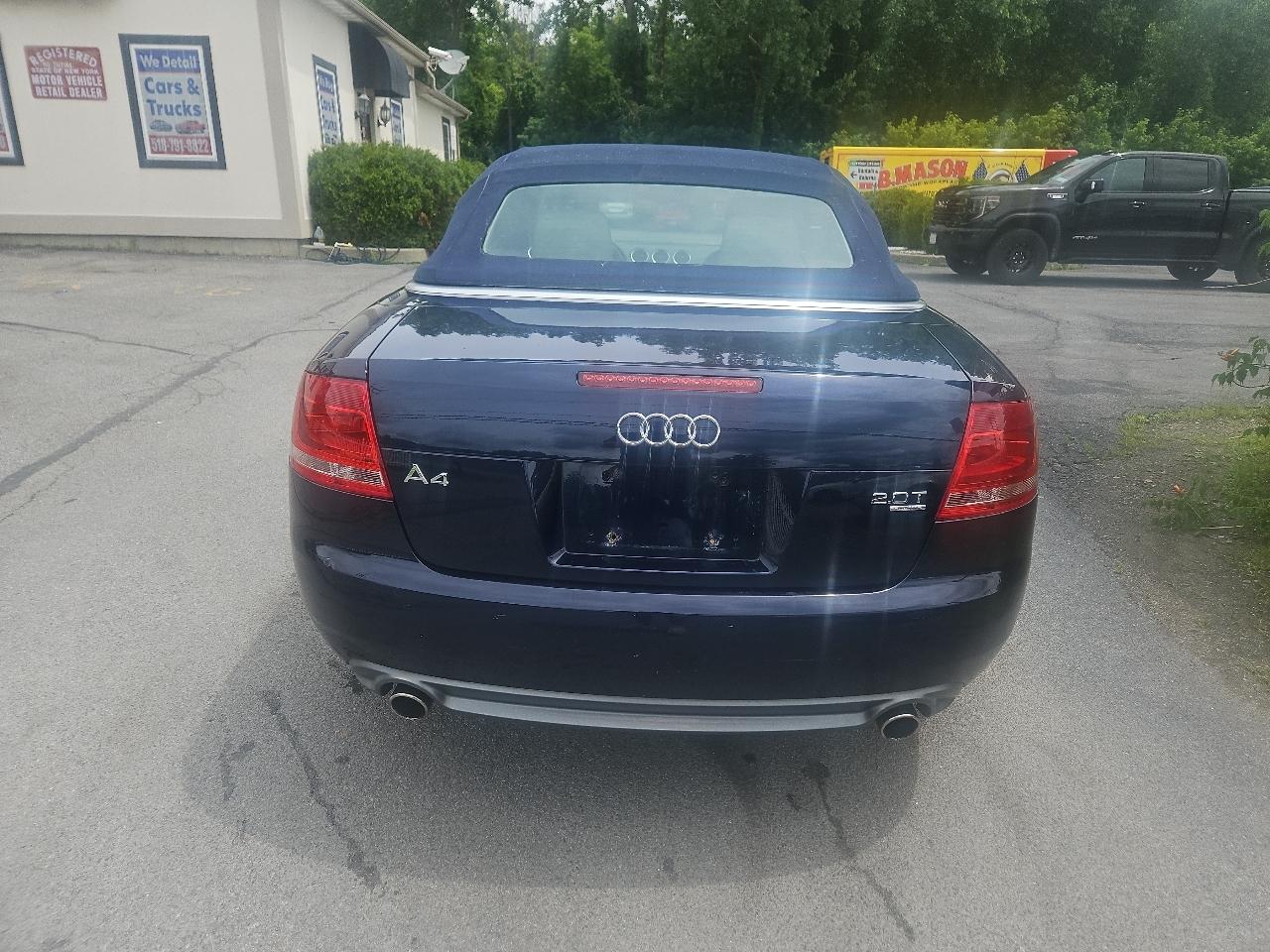 Audi A4 2dr Cabriolet Auto 2.0T quattro *Ltd Avail* 2009
