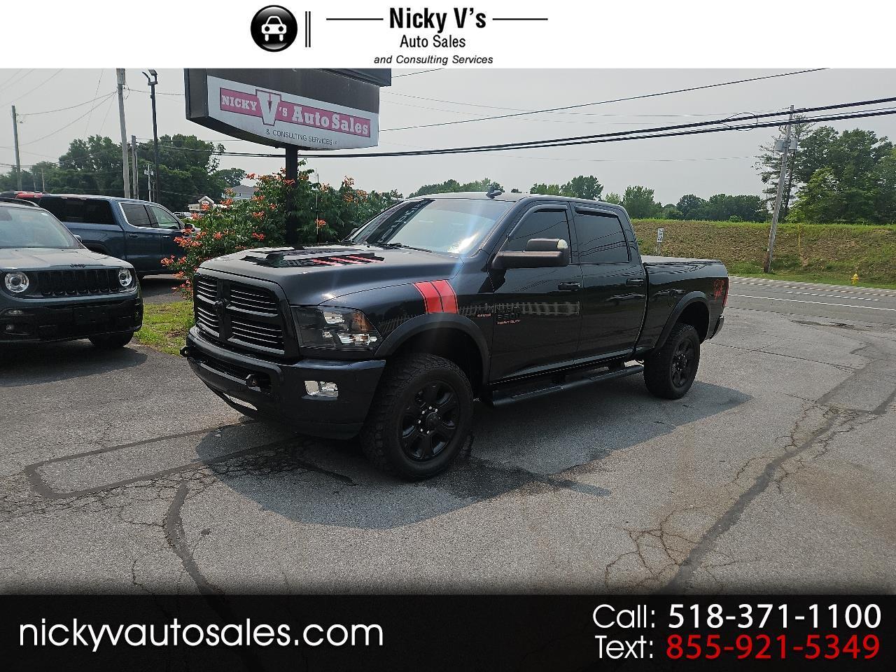 RAM 2500 Big Horn 4x4 Crew Cab 6'4" Box 2017