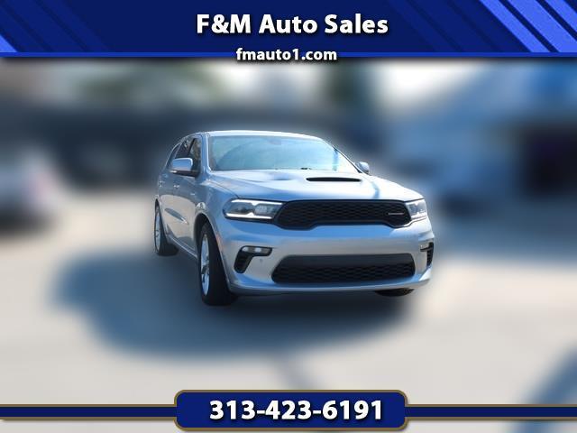Silver 2021 Dodge Durango R/T RWD SUV / Crossover Rear-Wheel Drive Automatic