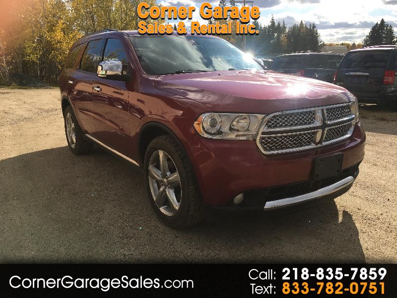 Used 2013 Dodge Durango AWD 4dr Citadel for Sale in Blackduck MN 56630