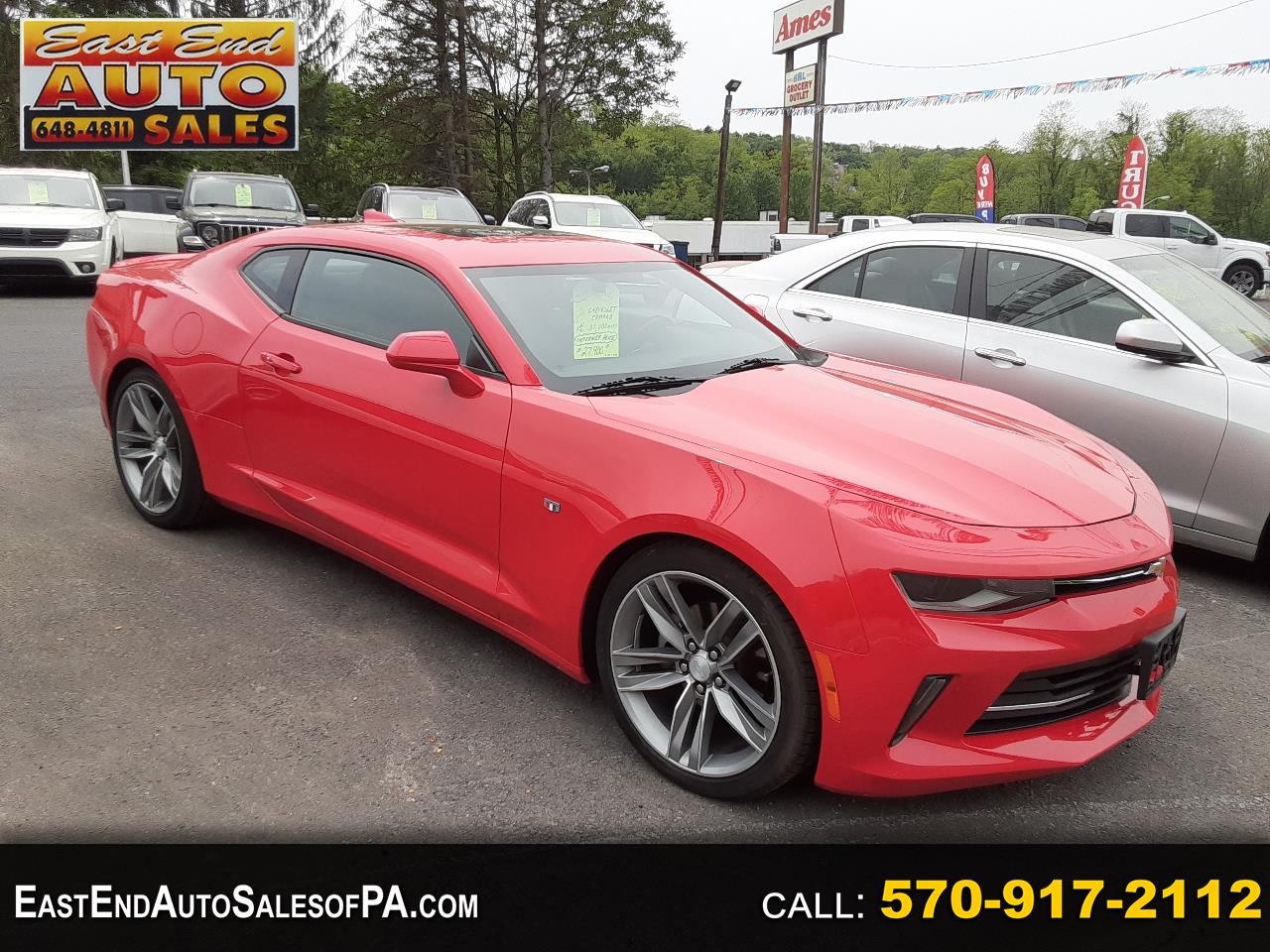 Used 2018 Chevrolet Camaro 1LT Coupe 8A for Sale in Coal Township PA