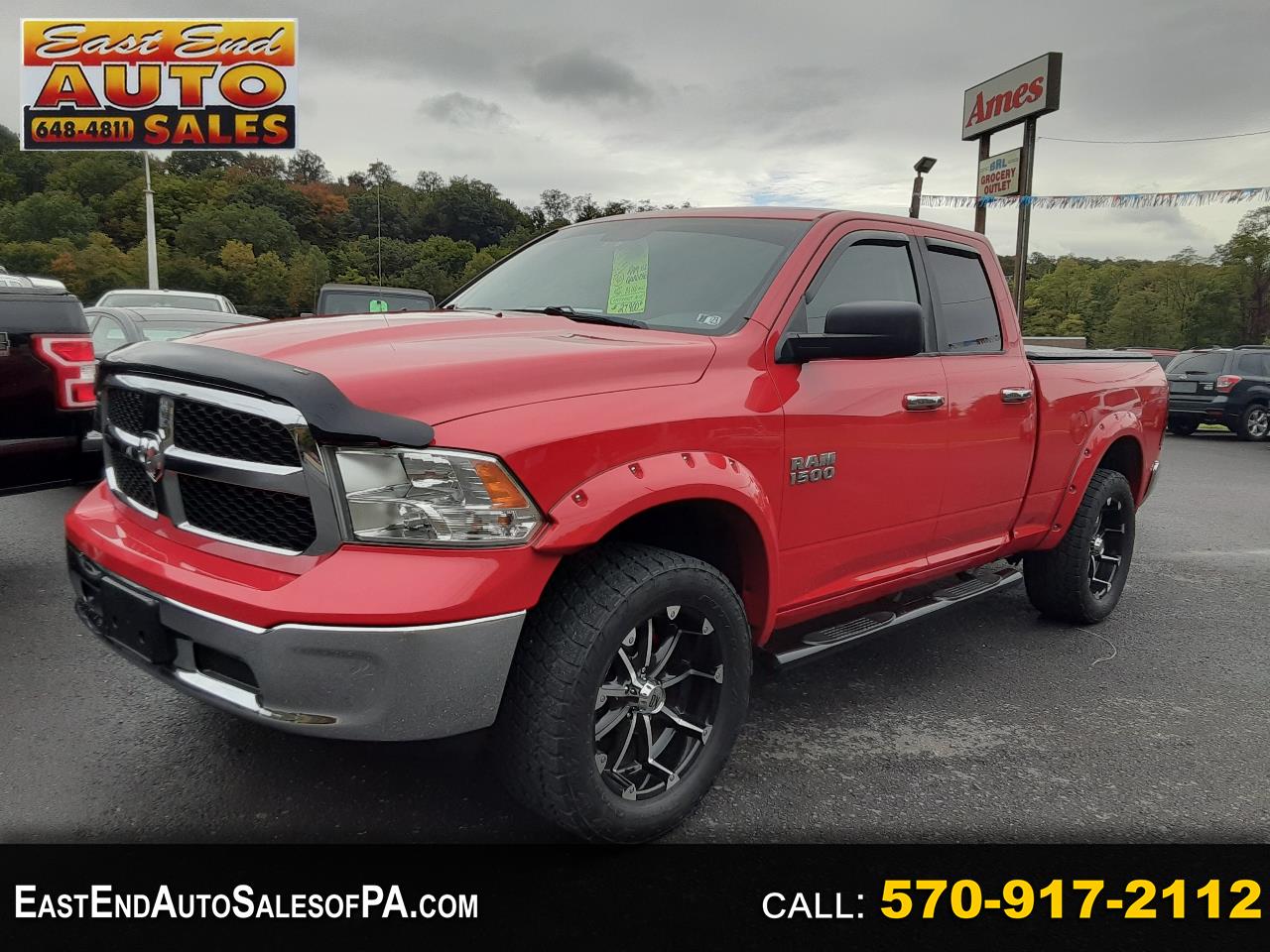 Used 2016 RAM 1500 SLT Quad Cab 4WD for Sale in Coal Township PA 17866
