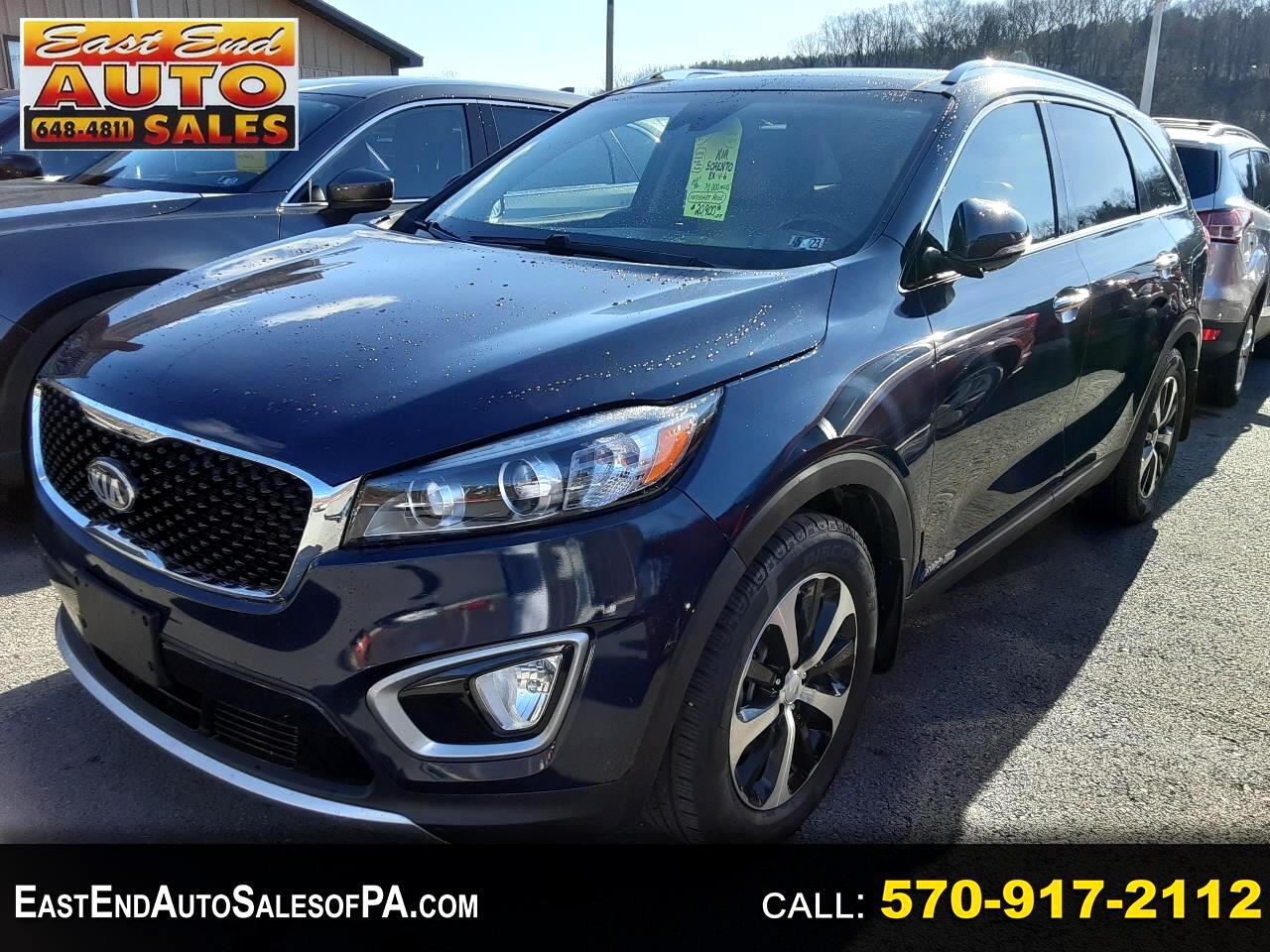 Used 2017 Kia Sorento EX V6 AWD for Sale in Coal Township PA 17866 East