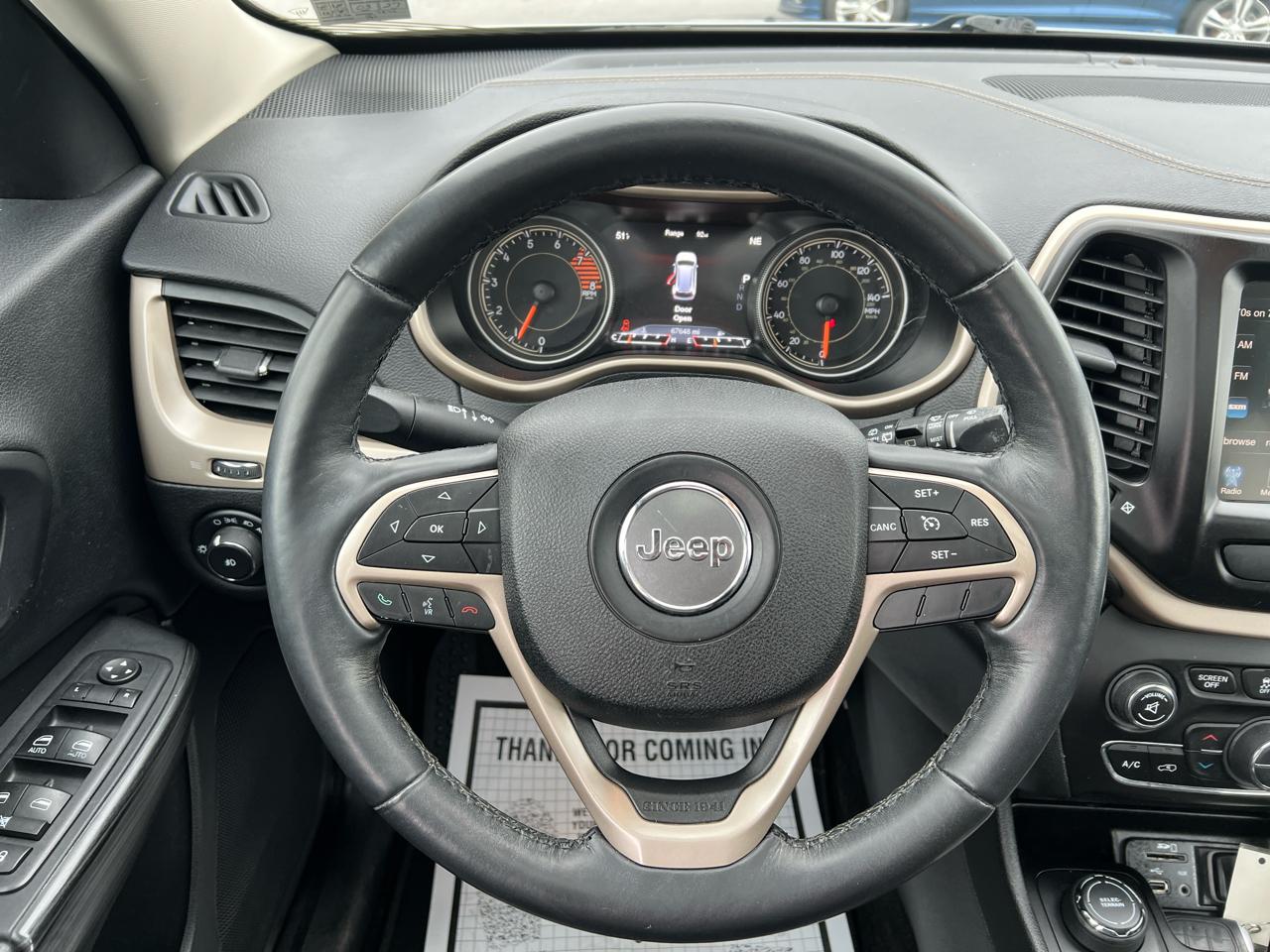 Jeep Cherokee Limited 4WD 2016