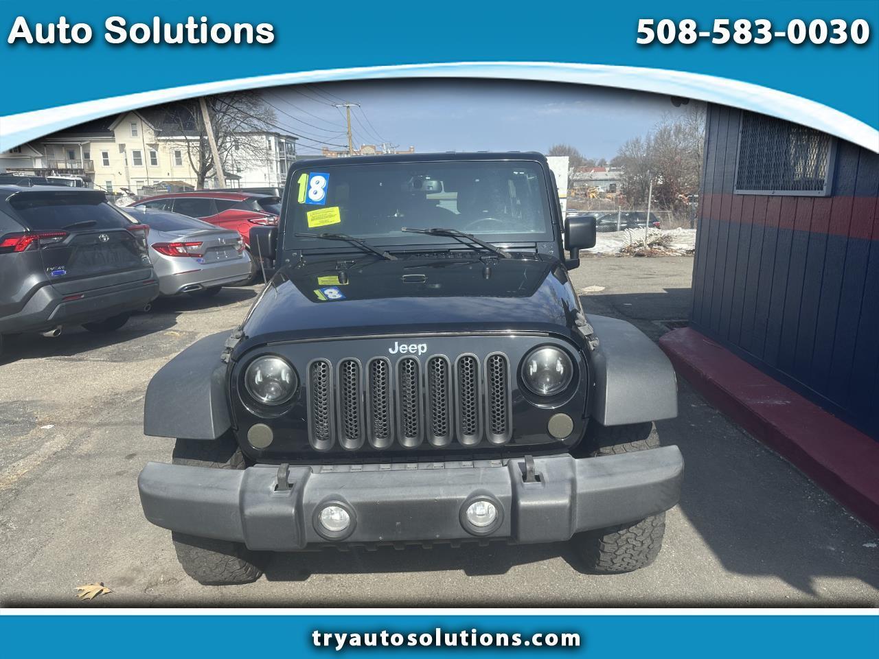 2018 Jeep Wrangler JK Unlimited Sport S 4x4