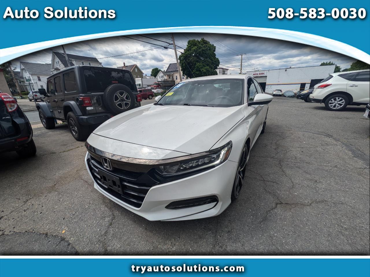 2018 Honda Accord Sedan Sport 1.5T CVT