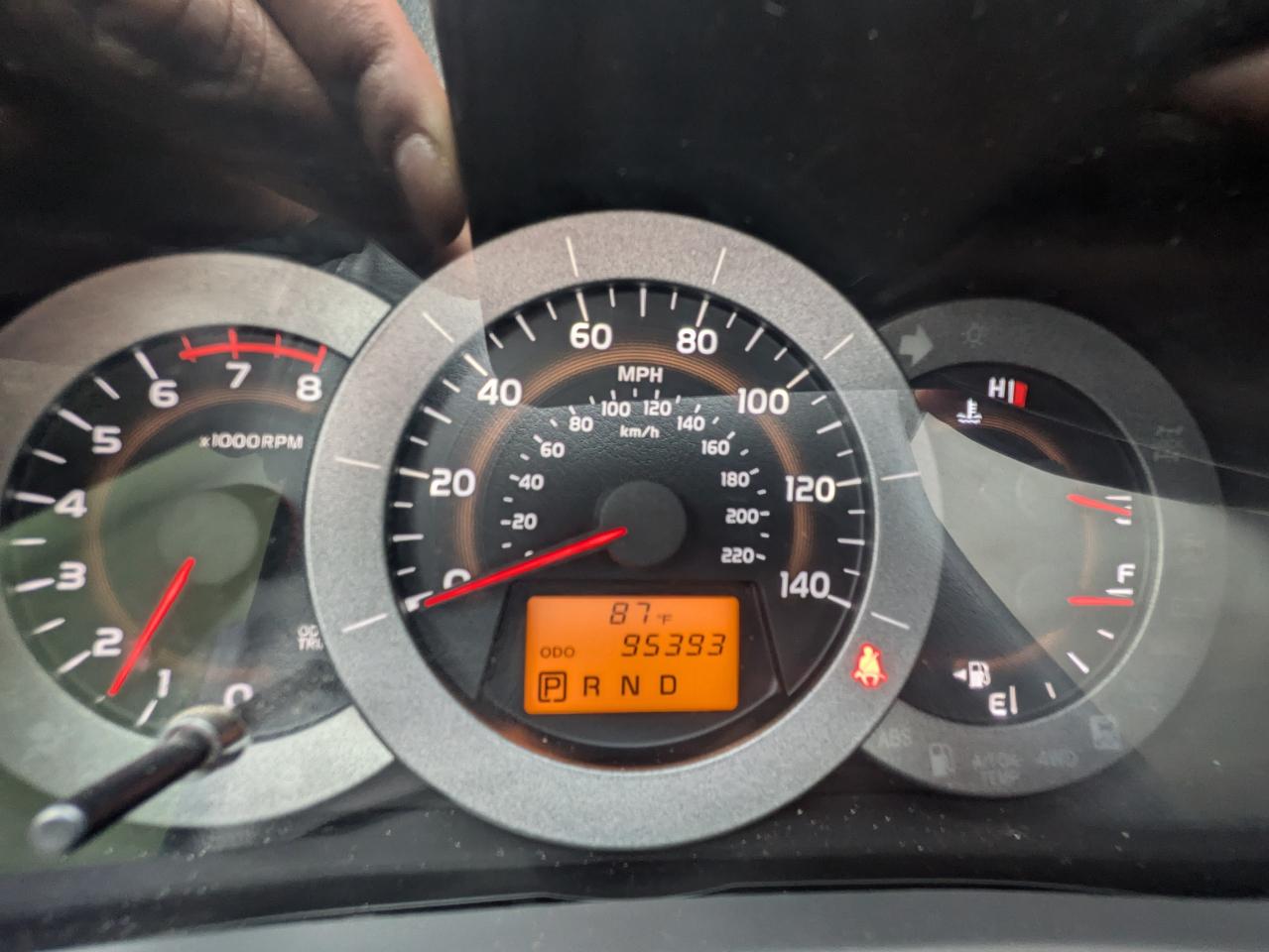 Toyota RAV4 4WD 4dr 4-cyl 4-Spd AT (Natl) 2010