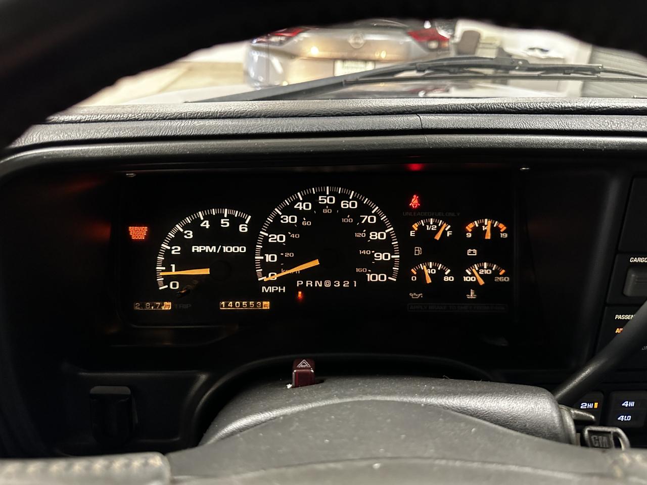 Chevrolet C/K 1500 Ext Cab 141.5" WB 4WD 1998