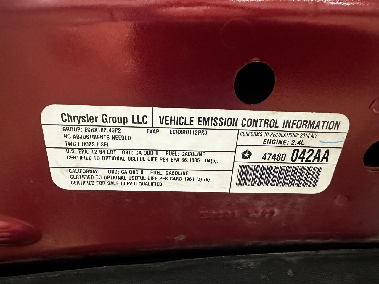 Jeep Patriot 4WD 4dr Latitude 2014