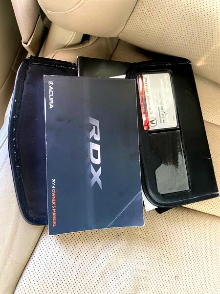 Acura RDX 6-Spd AT AWD w/ Technology Package 2014