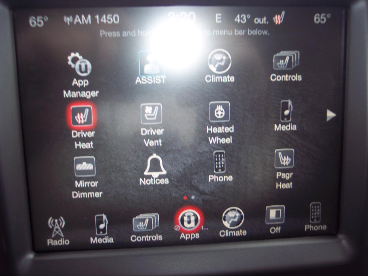 RAM 1500 4WD Quad Cab 140.5" Laramie 2014