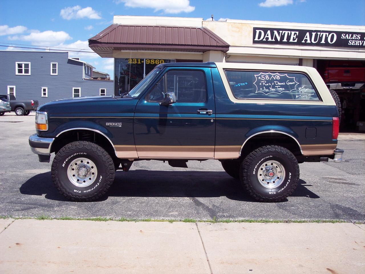 Ford Bronco 105" WB Eddie Bauer 1994