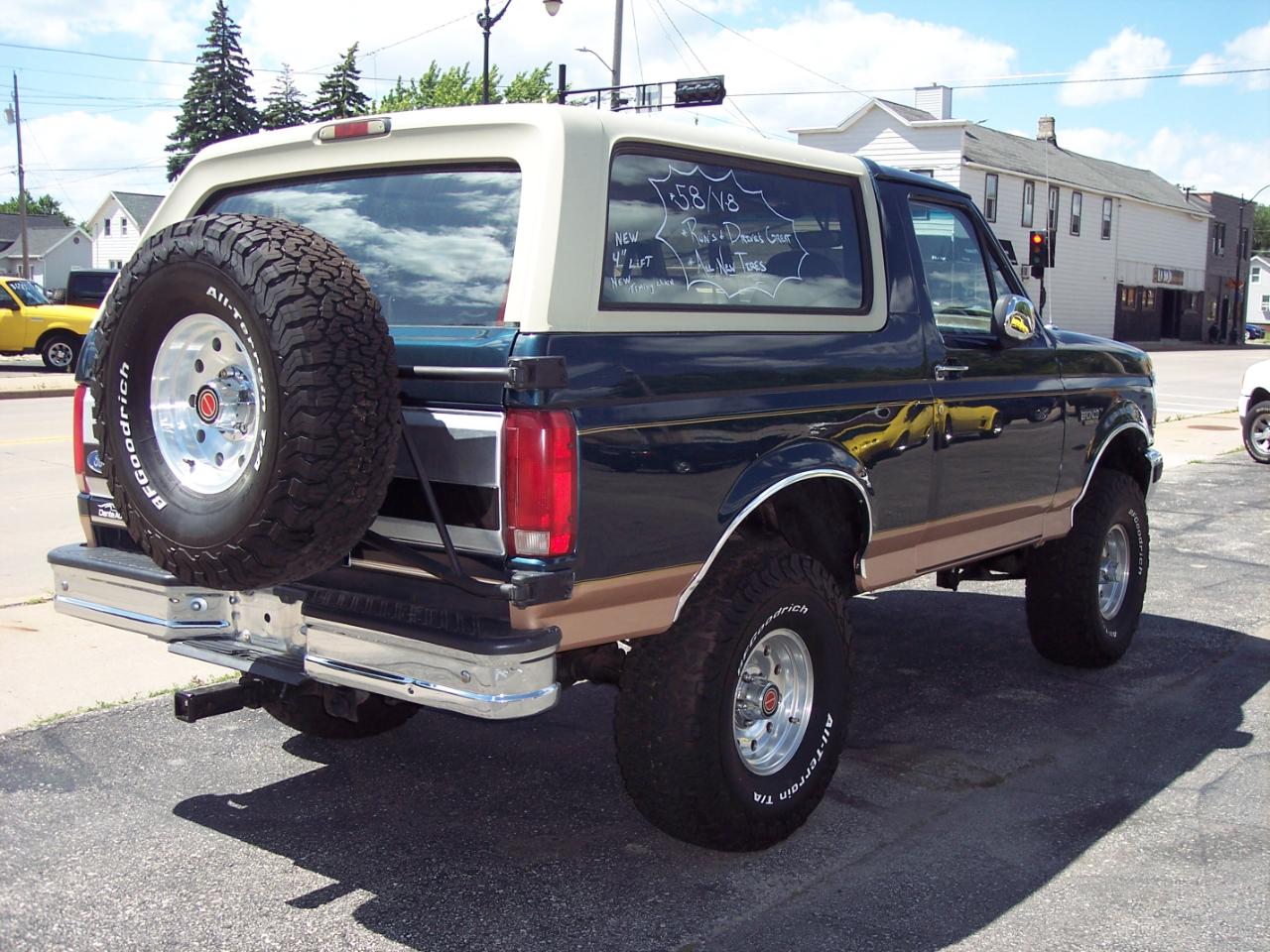 Ford Bronco 105" WB Eddie Bauer 1994