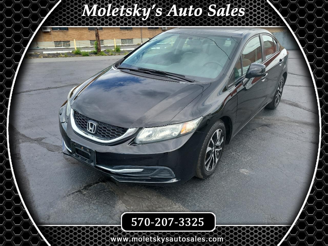 Honda Civic Sdn 4dr Auto EX 2013