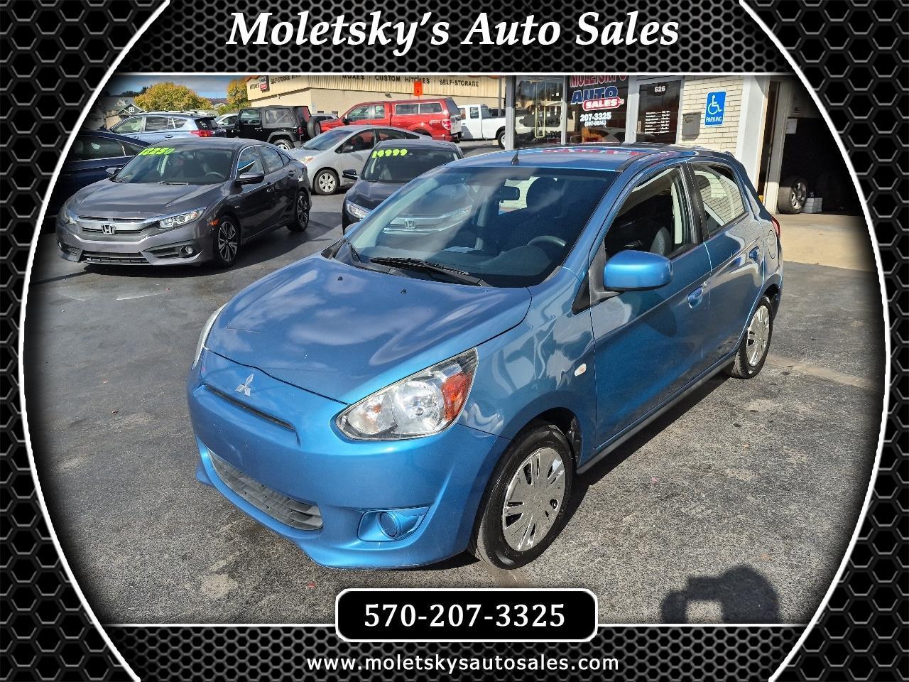 2014 Mitsubishi Mirage 4dr HB Man DE