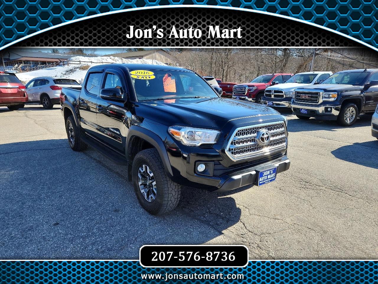 Toyota Tacoma SR5 Double Cab Long Bed V6 6AT 4WD 2016