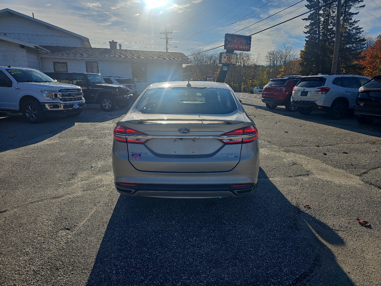 Ford Fusion Titanium AWD 2018 Ford Fusion Titanium AWD 2018