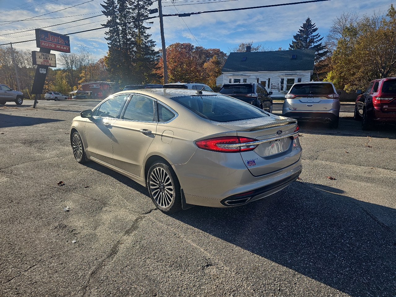 Ford Fusion Titanium AWD 2018 Ford Fusion Titanium AWD 2018