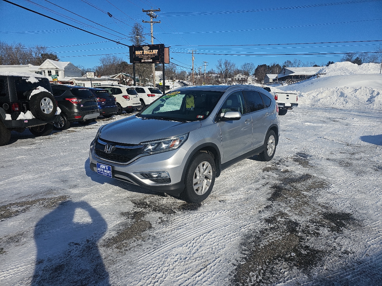 Honda CR-V EX-L 4WD with Navigation 2016