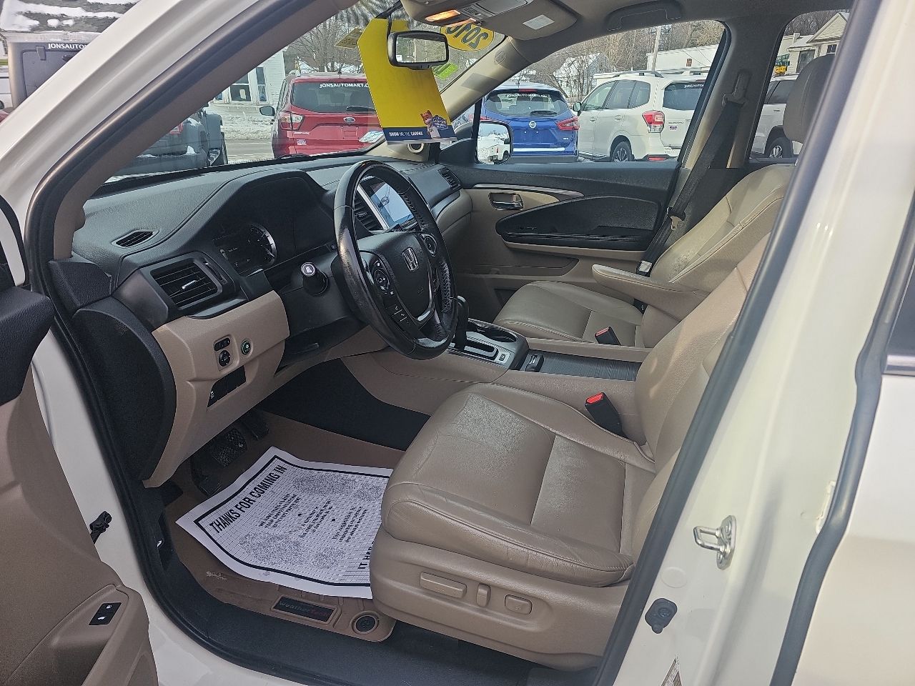 Honda Pilot EXLN 4WD 2016